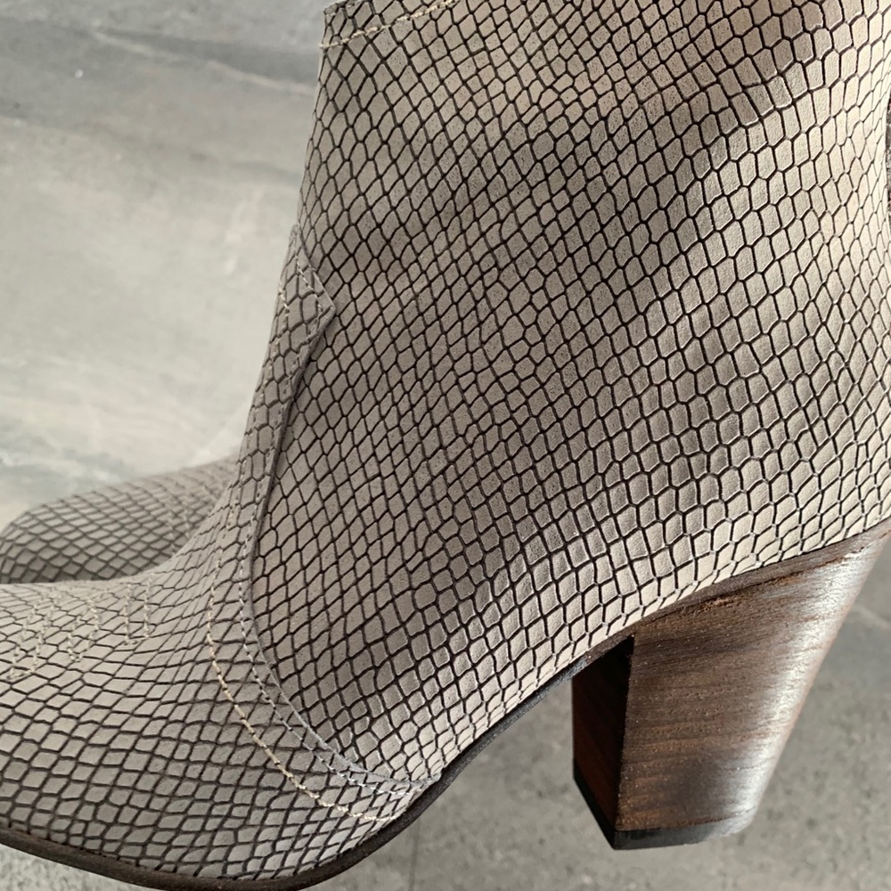 Snake Print Ankle Boot - image 3